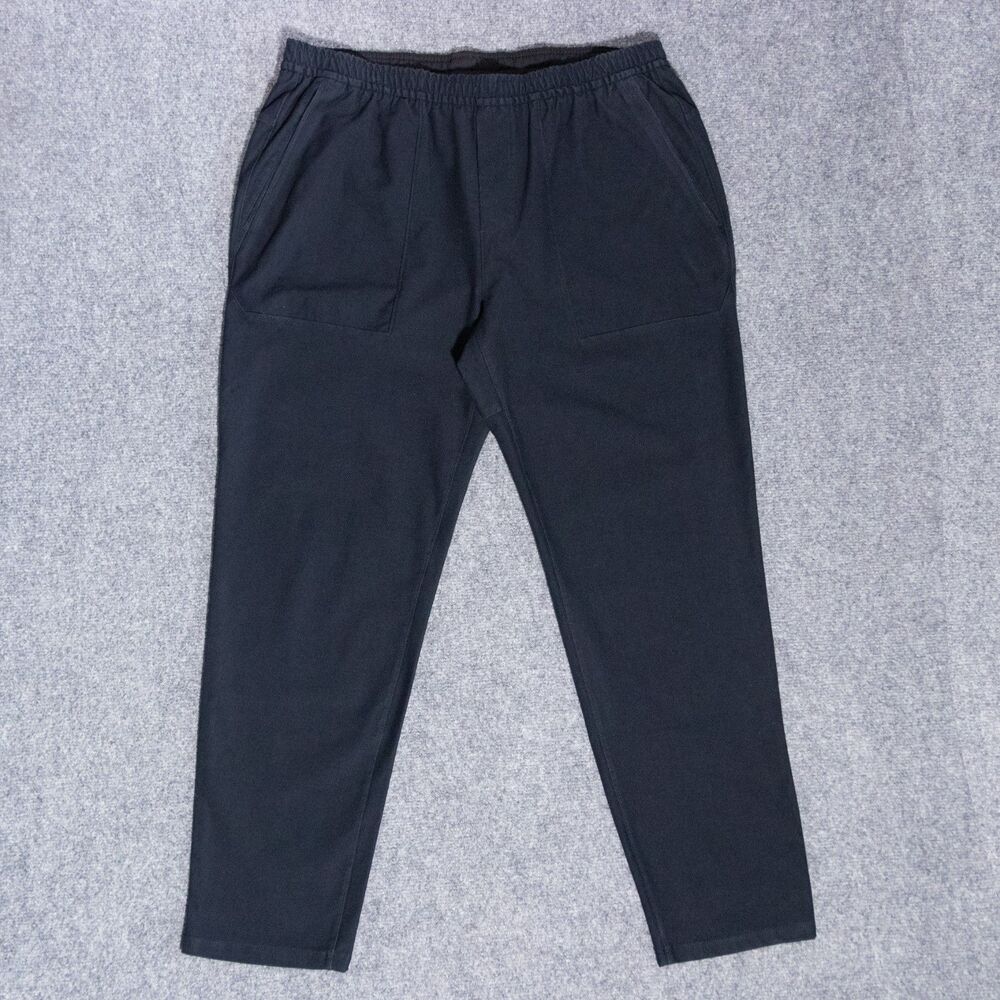 Lululemon Utilitech Pull On Classic Fit Pants Dark Navy Men's XL - 30" (LM5AJGS)
